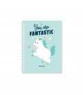 LIBRETA A5 3D UNICORNIO