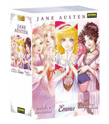 PACK CLASICOS MANGA JANE AUSTEN