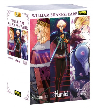 PACK CLASICOS MANGA WILLIAM SHAKESPEARE