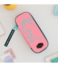 ESTUCHE CON RELIEVE ROSA UNICORNIO