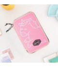 ESTUCHE ESCOLAR COMPLETO CON 2 COMPARTIMENTOS ROSA MY CREATIVITY HAS N