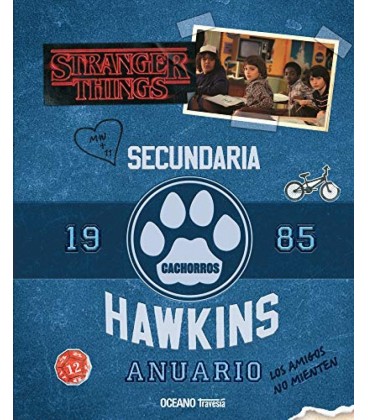 SECUNDARIA ANUARIO HAWKINS 1985 STRANGER THINGS