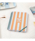 LIBRETA A5 NARANJA MUCHO POR ESCRIBIR