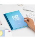 LIBRETA CON NOTAS ADHESIVAS AZUL TUS PLANES TUS CITAS Y TODO LO QUE NE