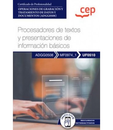 PROCESADORES DE TEXTOS Y PRESENTACIONES DE INFORMACION BASICOS OPERACI