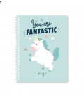 LIBRETA A5 3D UNICORNIO