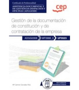 MANUAL GESTION DE LA DOCUMENTACION DE CONSTITUCION Y DE CONTRATACION