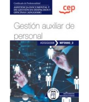 MANUAL GESTION AUXILIAR DE PERSONAL MF0980 2 ASISTENCIA DOCUMENTAL