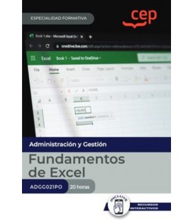 MANUAL FUNDAMENTOS DE EXCEL ESPECIALIDADES FORMATIVAS