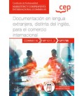 MANUAL DOCUMENTACION EN LENGUA EXTRANJERA DISTINTA DEL INGLES PARA EL
