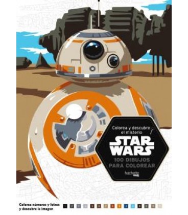 COLOREA Y DESCUBRE EL MISTERIO STAR WARS