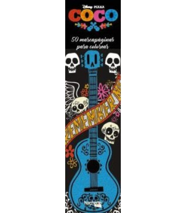 MARCAPAGINAS PARA COLOREAR DISNEY COCO
