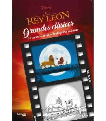 GRANDES CLASICOS DISNEY PARA COLOREAR-EL REY LEON