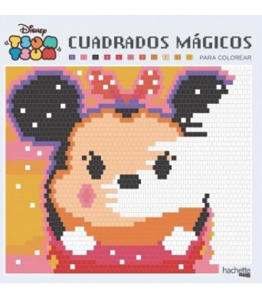 CUADRADOS MAGICOS PARA COLOREAR. DISNEY TSUM TSUM