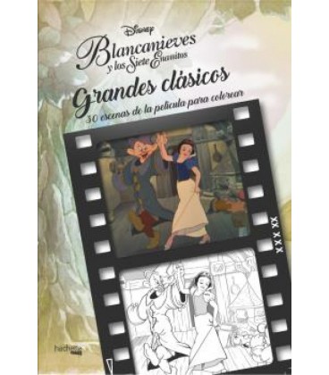GRANDES CLASICOS DISNEY PARA COLOREAR-BLANCANIEVES Y LOS SIETE ENANITO