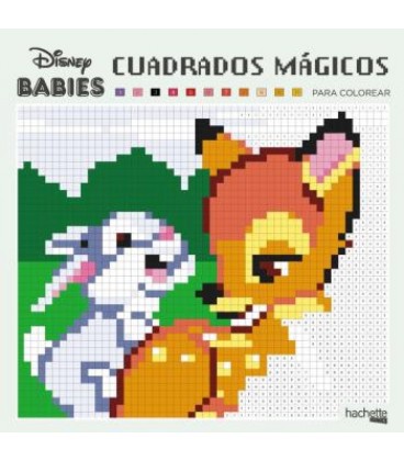 CUADRADOS MAGICOS PARA COLOREAR - DISNEY BABIES