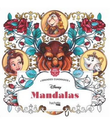 GRANDES CUADRADOS. MANDALAS DISNEY