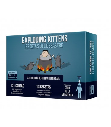 EXPLODING KITTENS RECETAS DEL DESASTRE