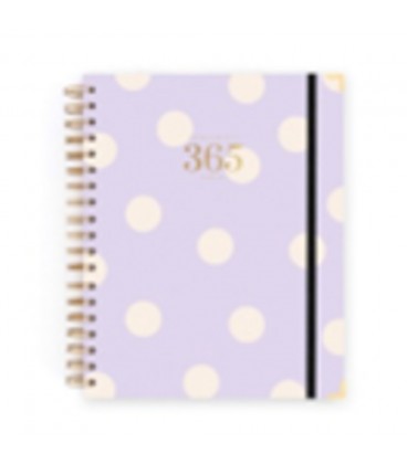 AGENDA SIN FECHAS CHARUCA GRANDE MODELO LILA 254X220