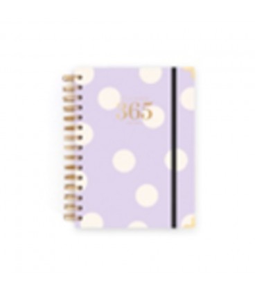 AGENDA SIN FECHAS CHARUCA MEDIANA MODELO LILA 200X170