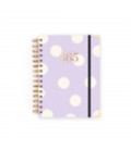 AGENDA SIN FECHAS CHARUCA MEDIANA MODELO LILA 200X170