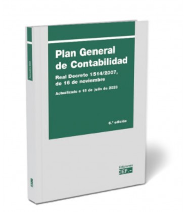 PLAN GENERAL DE CONTABILIDAD REAL DECRETO 1514 2007 6 EDICION