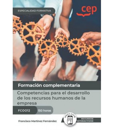 MANUAL COMPETENCIAS PARA EL DESARROLLO DE LOS RECURSOS HUMANOS DE LA E