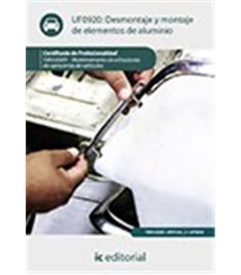 DESMONTAJE Y MONTAJE DE ELEMENTOS DE ALUMINIO (AJUS AL CERT PROF MANTE