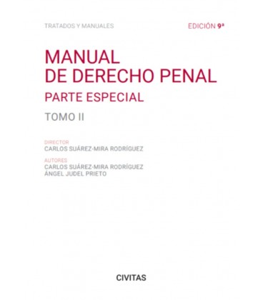 MANUAL DE DERECHO PENAL TOMO II 9 EDICION