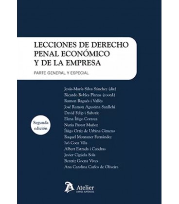 LECCIONES DE DERECHO PENAL ECONOMICO Y DE LA EMPRESA