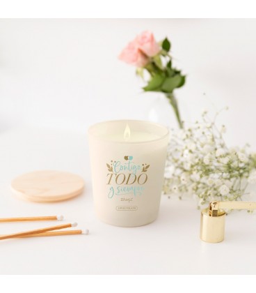 VELA AROMATICA CONTIGO TODO Y SIEMPRE