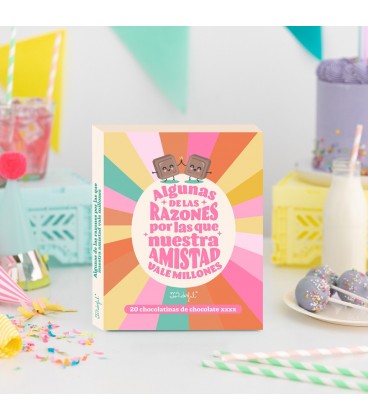 LIBRO DE CHOCOLATINAS ALGUNAS DE LAS RAZONES POR LAS QUE NUESTRA AMIST
