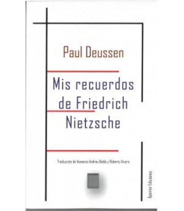 MIS RECUERDOS DE FRIEDRICH NIETZSCHE