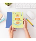 POSTAL DE CUMPLEADOS CON MUSICA TU NO TE HACES MAYOR TE HACES INCLUSO
