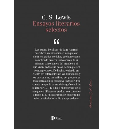 ENSAYOS LITERARIOS SELECTOS
