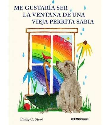 QUERIA SER LA VENTANA DE UNA VIEJA PERRITA SABIA