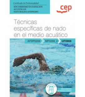 TECNICAS ESPECIFICAS DE NADO EN EL MEDIO ACUATICO SOCORRISMO EN ESPACI