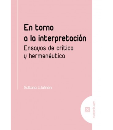 EN TORNO A LA INTERPRETACION