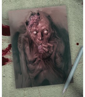 CUADERNO RAW STATIONERY ZOMBIE