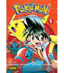 POKEMON 13 ROJO FUEGO Y VERDE HOJA 1