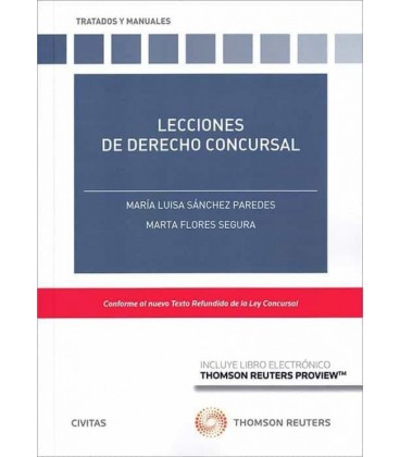 LECCIONES DE DERECHO CONCURSAL