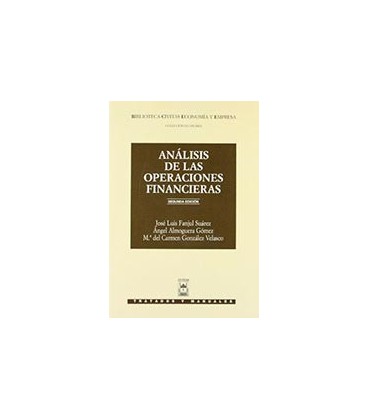 ANALISIS DE LAS OPERACIONES FINANCIERAS 2 ED