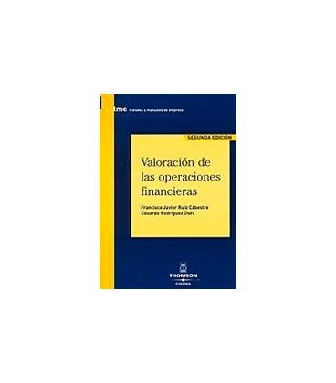 VALORACION DE LAS OPERACIONES FINANCIERAS 2 ED