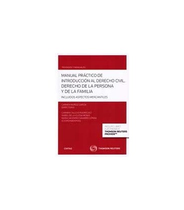 MANUAL PRACTICO DE INTRODUCCION AL DERECHO CIVIL DERECHO DE LA PERSONA