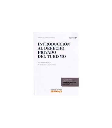 INTRODUCCION AL DERECHO PRIVADO DEL TURISMO (P+EB) 2015