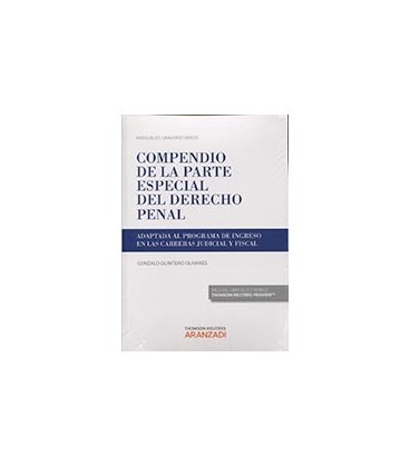 COMPENDIO DE LA PARTE ESPECIAL DEL DERECHO PENAL