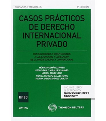 CASOS PRACTICOS DE DERECHO INTERNACIONAL PRIVADO 1 ED (DUO)