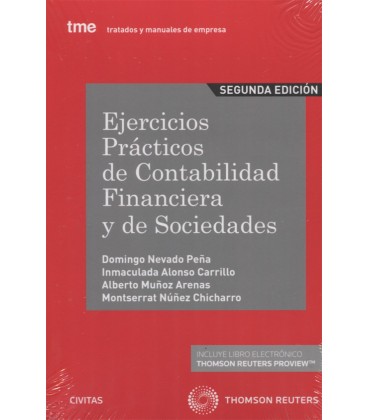 EJERCICIOS PRACTICOS DE CONTABILIDAD FINANCIERA Y DE SOCIEDADES 2 ED