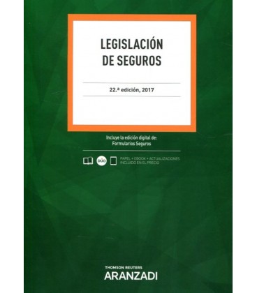 LEGISLACION DE SEGUROS 22 ED 2017