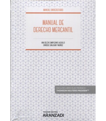 MANUAL DE DERECHO MERCANTIL